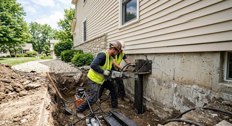 Structural Foundation Repair in Fishers, IN