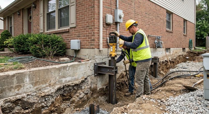 Structural Foundation Repair in Lizton, IN