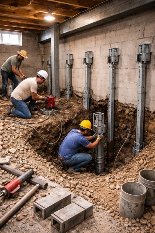 Structural Underpinning in Hendricks County, IN