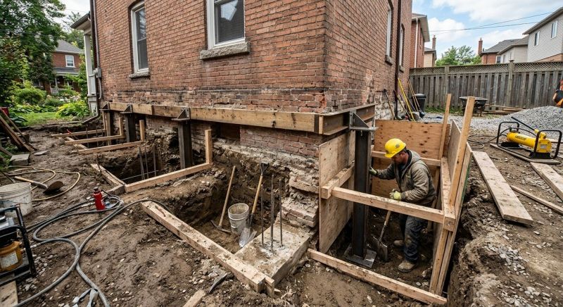 Structural Underpinning in Hendricks County, IN