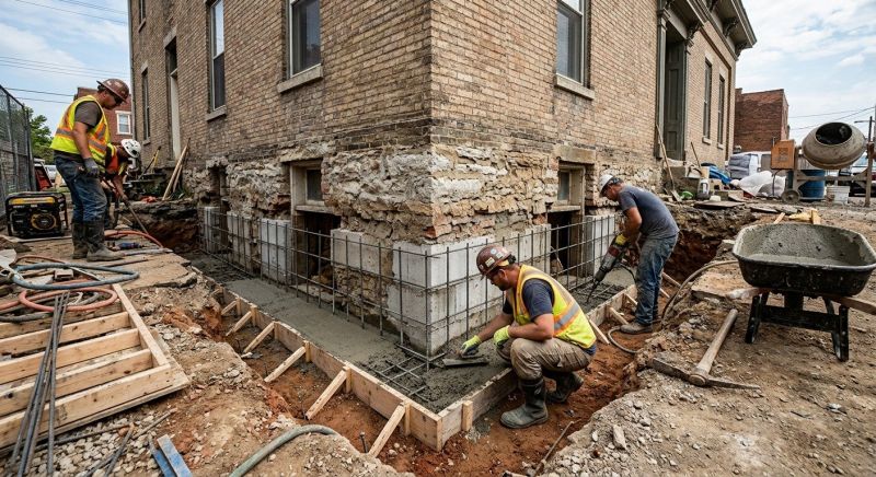 Underpinning Repair in Hendricks County, IN